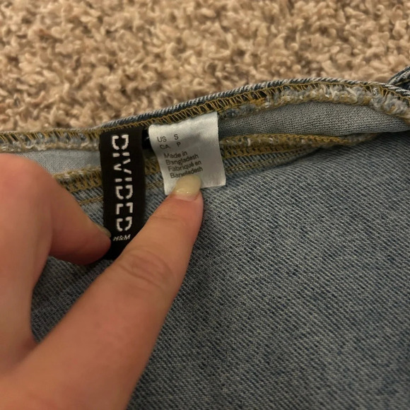 Short sleeve denim dress - Picture 3 of 3